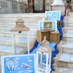 Στολισμός βάπτισης αερόστατο