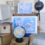 Στολισμός βάπτισης αερόστατο