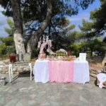 Candy bar βάπτισης αερόστατο